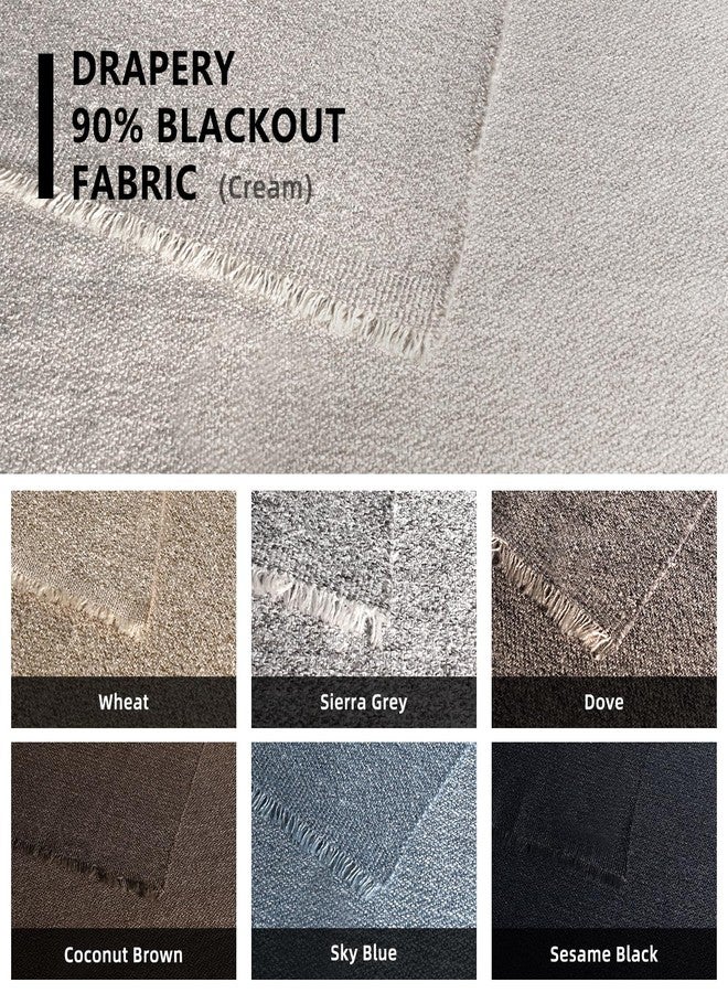 SmartWings Drapery Fabric Samples, for Custom Curtain Fabric Selection, Various Styles for Indoor Room, Multi Color - Image 4